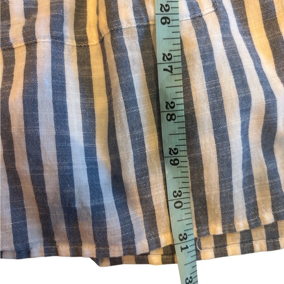 Abercrombie & Fitch XS Striped Button Front Mini Cotton Coastal dress - Picture 5 of 7